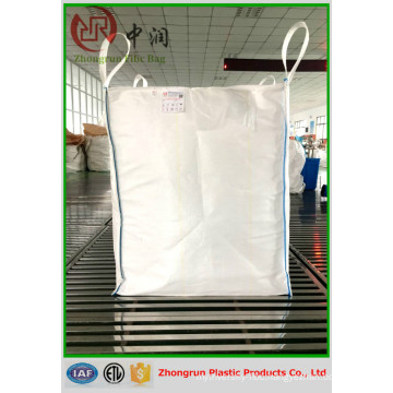 Hebei manufacture 1 ton 1.5 ton super sacks for cement,sugar,rice,firewood,PP jumbo bag for grain,organic fertilizer